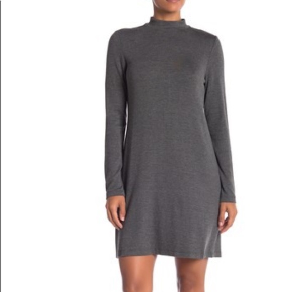 Premise Dresses & Skirts - PREMISE long sleeve dark gray dress